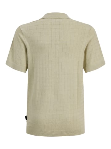 JACK & JONES Junior Gestricktes Polo in Alfalfa 1
