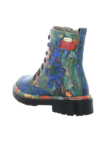 LAURA VITA Schnürstiefeletten in Grün