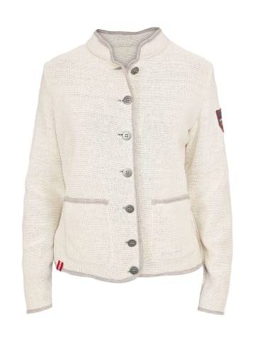 Almgwand Strickjacke STANSKOGEL in offwhite