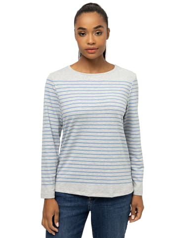 Gina Laura Longsleeve in himmelblau