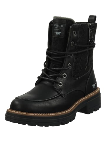 Mustang Stiefelette in Schwarz