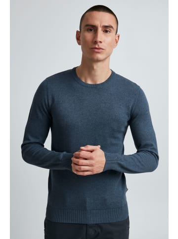 11 Project Rundhalspullover PRMelvin in Blau