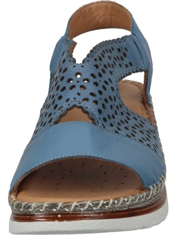 manitu Klassische Sandaletten in hellblau