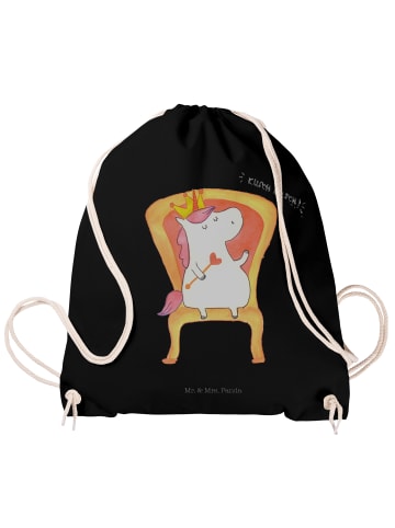 Mr. & Mrs. Panda wander rucksack Einhorn Prinzessin ohne Spruch in Schwarz