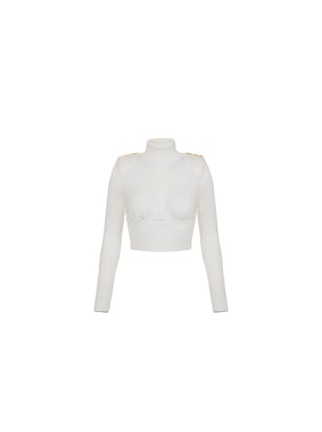 Elisabetta Franchi Weiß Damen Strickmode