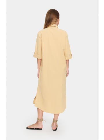 SAINT TROPEZ Kleid ZalindaSZ Gerade Passform in Croissant