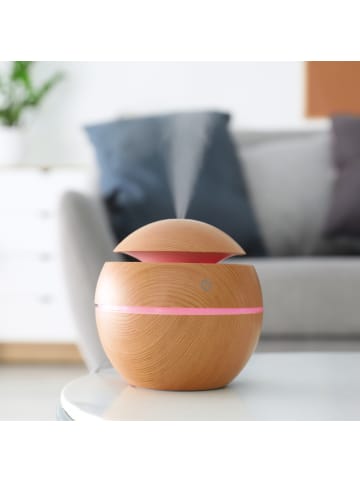 relaxdays Aroma-Diffuser in Hellbraun - 150 ml