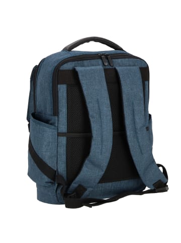 Dermata Daypack 43 cm Laptopfach in petrol