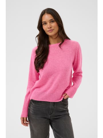 Kaffe Strickpullover KAcashie Regular fit in Pink Power Melange