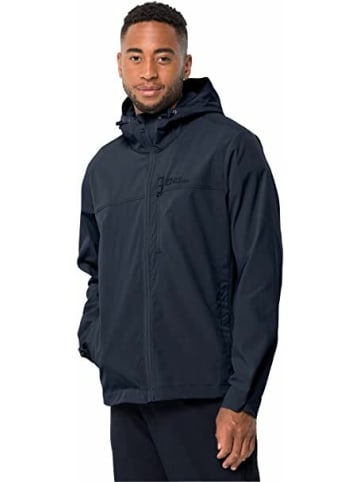 Jack Wolfskin Windbreaker für Herren in dunkel-blau