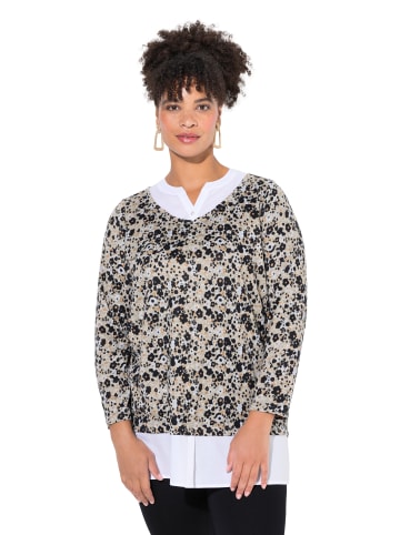 MIAMODA Pullover in graubeige