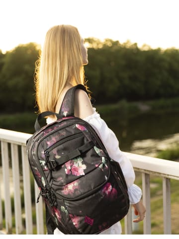 Nitro Rucksack FUTURE HERO in BLACK ROSE