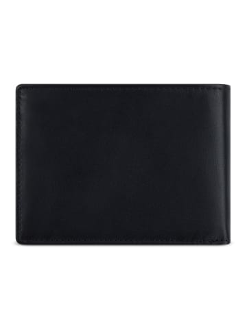 mano Don Andrea Geldbörse RFID Schutz Leder 12 cm schwarz