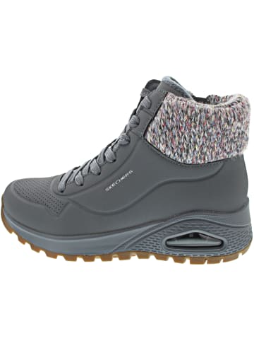 Skechers Uno Rugged-Darling Daze Schnürstiefel Grau