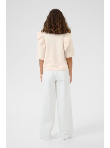 CULTURE Strickpullover CUbenni Feminine in Whitecap Melange