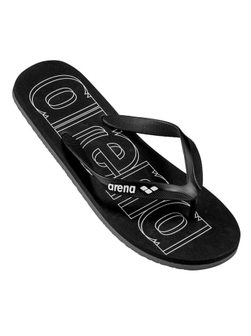 Arena Badesandale Hook in Schwarz