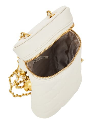 NAEMI Damen Schultertaschen in Wollweiss