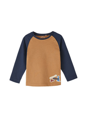 s.Oliver T-Shirt langarm in Braun