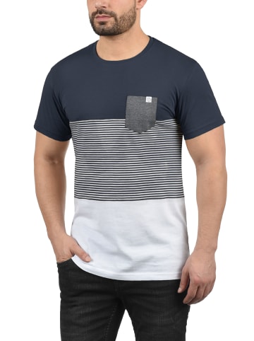 !SOLID Rundhalsshirt SDMalte in Blau