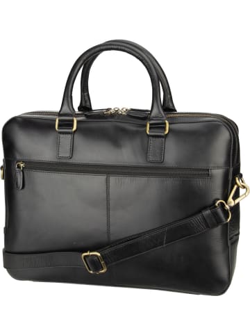 Bugatti Aktentasche Remo Briefcase Large in Schwarz