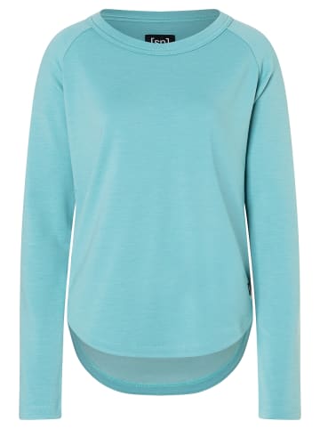super.natural Merino Sweatshirt EVERYDAY CREW in blau