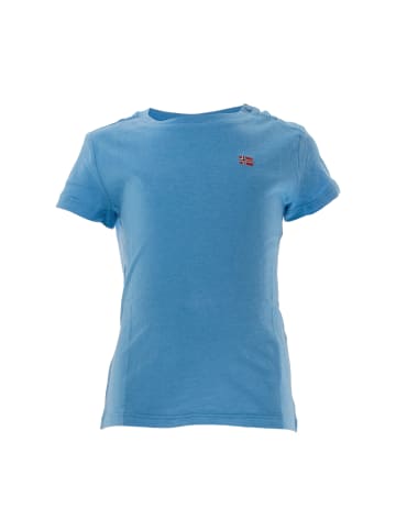 Napapijri Shirt K Salis SS 2 in Blue Azure