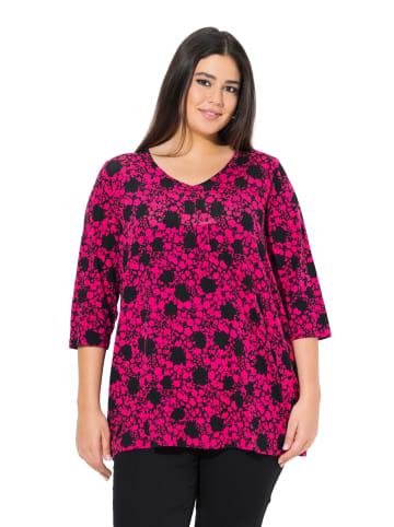 Ulla Popken Shirt in schwarz