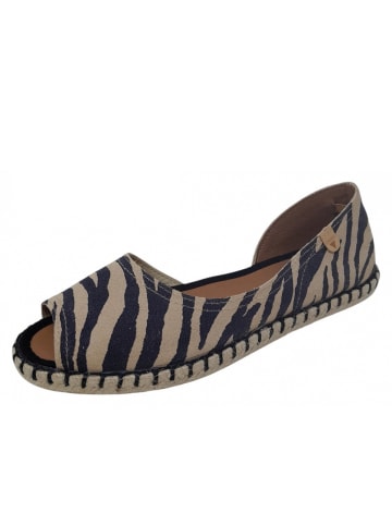 Verbenas Slipper Cruz in Beige