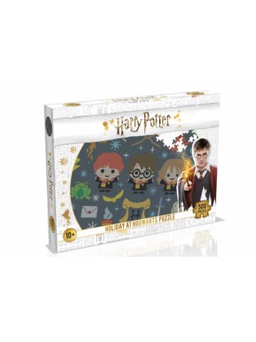 Winning Moves Harry Potter - Puzzle - Christmas at Hogwarts (500 Teile) in bunt