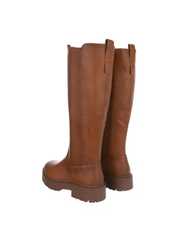 Ital-Design Stiefel in Camel