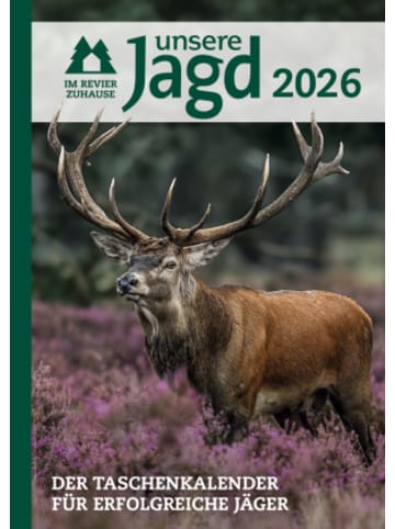 Cadmos Buch - Taschenkalender Unsere Jagd 2026