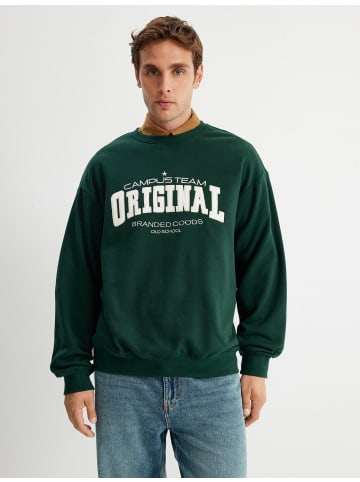 KOTON Sweatshirt in Grün