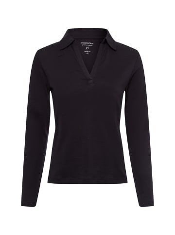 brookshire Langarmshirt in schwarz