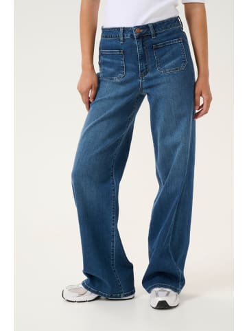 Kaffe Jeans KAkarla Regular fit in Medium Blue Washed Denim