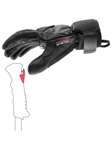 LEKI Handschuhe Hevon 3D in Schwarz01101