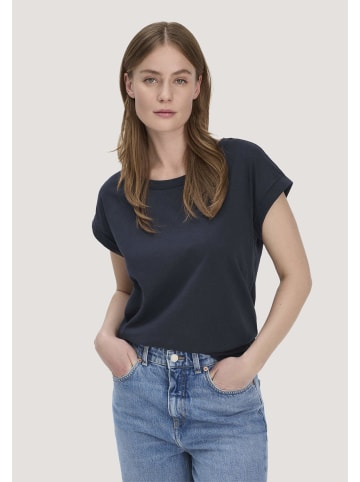 Hessnatur Hessnatur Light Slub T-Shirt Relaxed aus reiner Bio-Baumwolle in marine