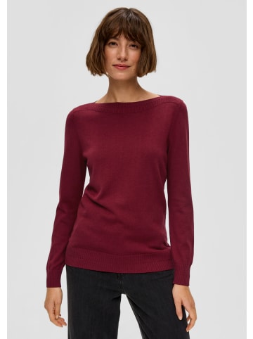 s.Oliver Strickpullover in 3871_bordeaux