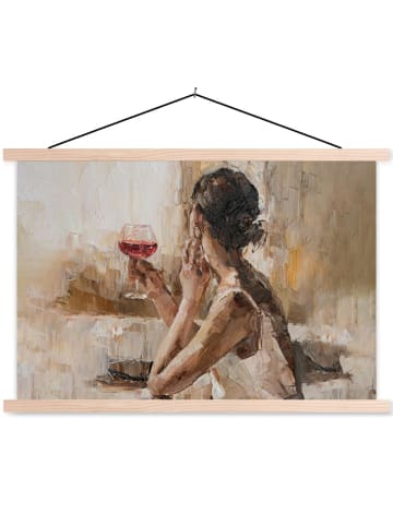 MuchoWow Poster mit Leiste Wein  (BxH)