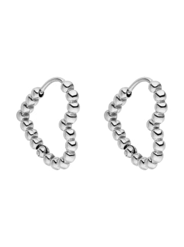 PURELEI Ohrringe Bubble Heart Silber