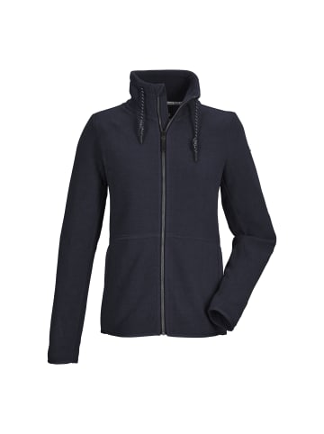 G.I.G.A. DX by KILLTEC Strickfleecejacke mit Stehkragen in Blau3068