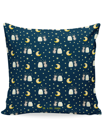 Mr. & Mrs. Panda Dekokissen Maus Sterne ohne Spruch in Blau