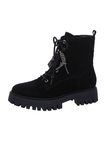 Guess Schnürstiefel Fizzle in Schwarz