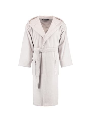 Rhomtuft Rhomtuft Bademäntel unisex Kapuze Baronesse perlgrau - 11 in perlgrau - 11