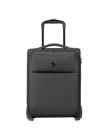 Pack Easy Easytrip 2 Rollen Kabinentrolley 45 cm in schwarz