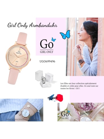 Girl Only Armbanduhr-Analog pink mittel (ca. 32mm) Girl Only Mademoiselle