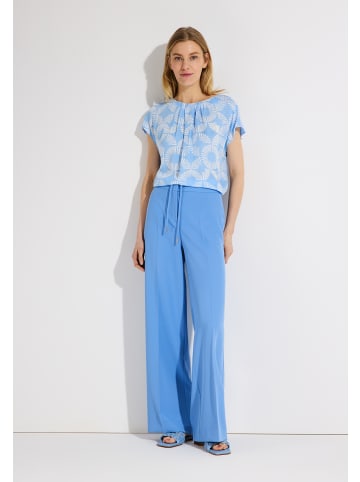 More & More fließend, weite Hose in cashmere blue