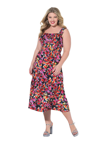 MIAMODA Midikleid in schwarz