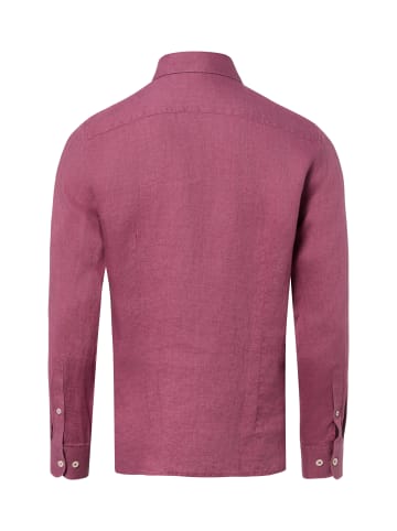 Nils Sundström Hemd in bordeaux