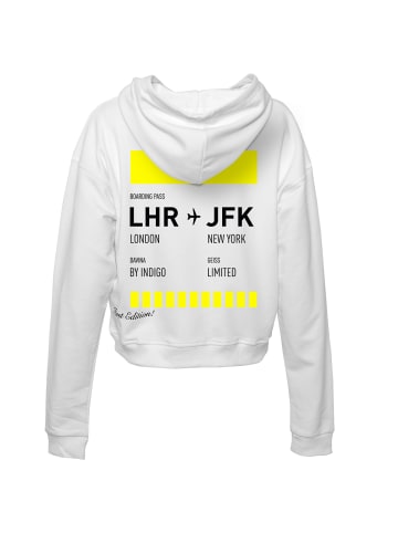 Roberto Geissini Jetsetter Hoodie Weiß London-NY