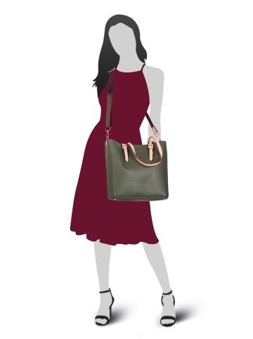 Bugatti Shopper ELLA Kunstfaser in grün